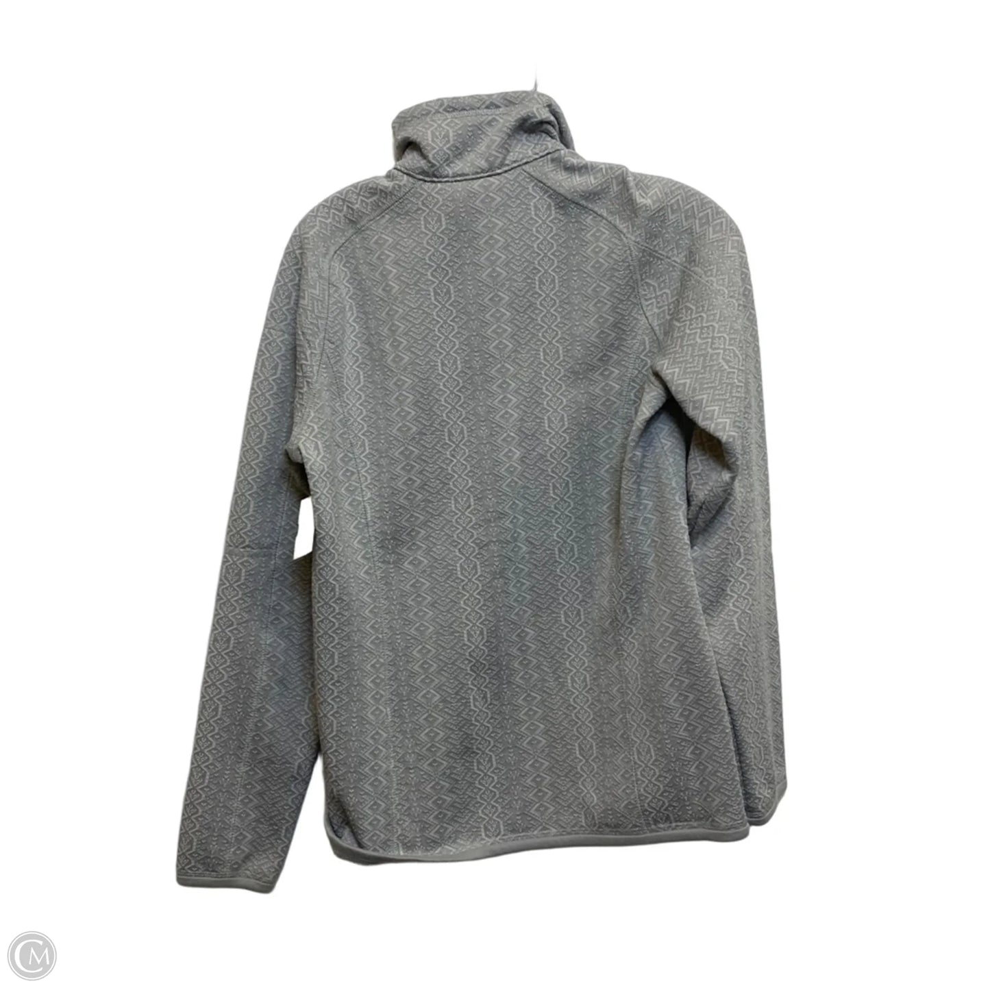 Athletic Jacket By Patagonia In Grey, Size: M