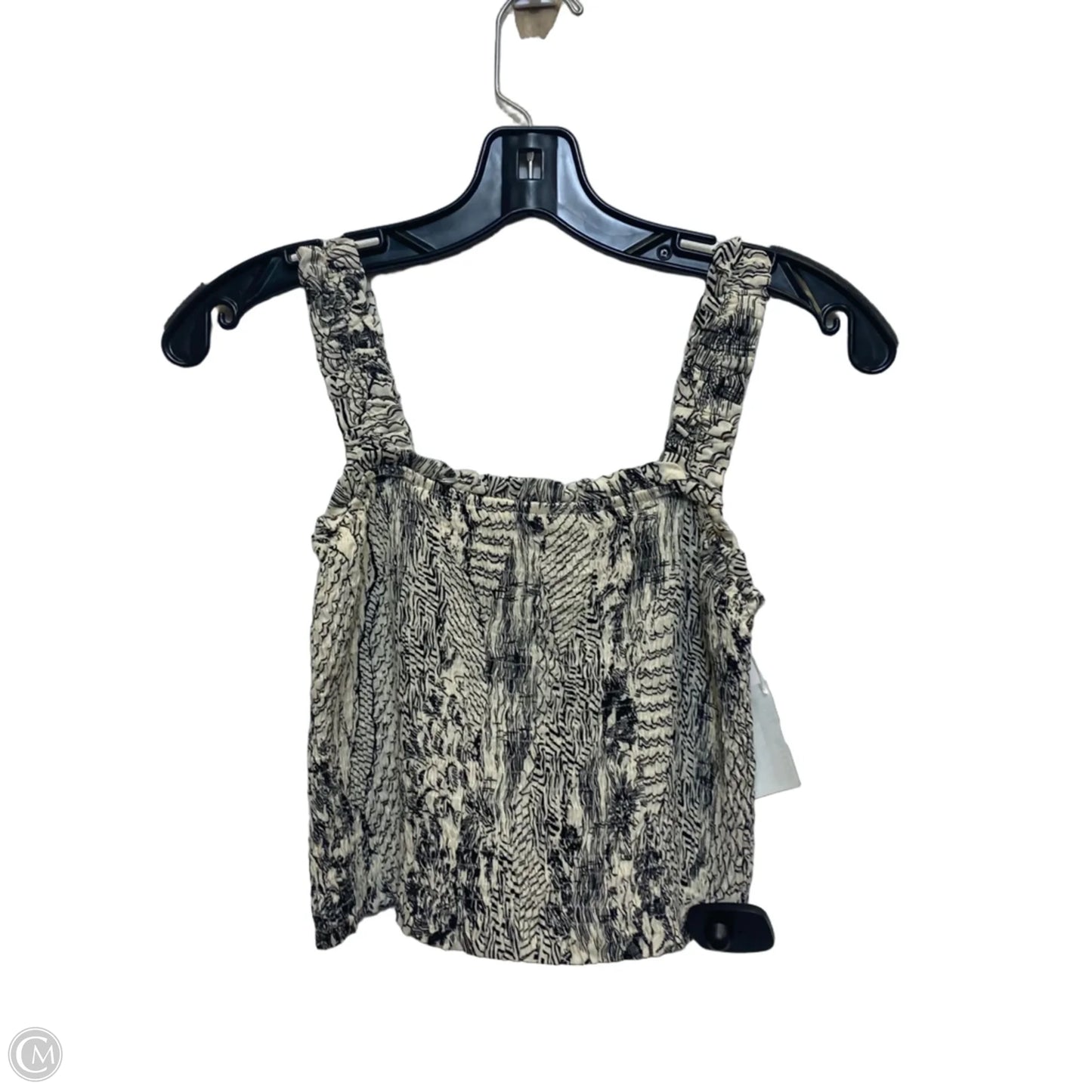 Pants Set 2pc By Paper Crane In Black & Cream, Size: M