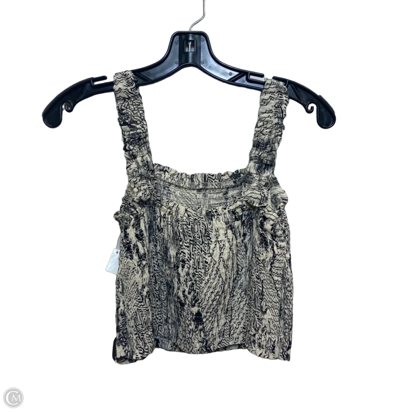 Pants Set 2pc By Paper Crane In Black & Cream, Size: M