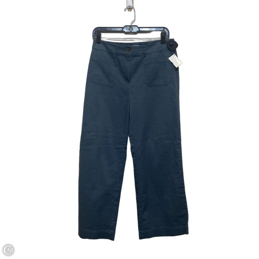 Pants Wide Leg By Loft In Blue, Size: 4