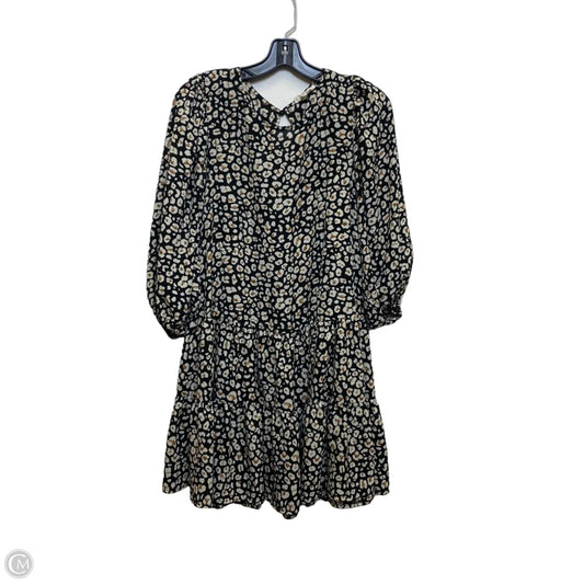 Dress Casual Short By Ee Some In Black & Brown, Size: M