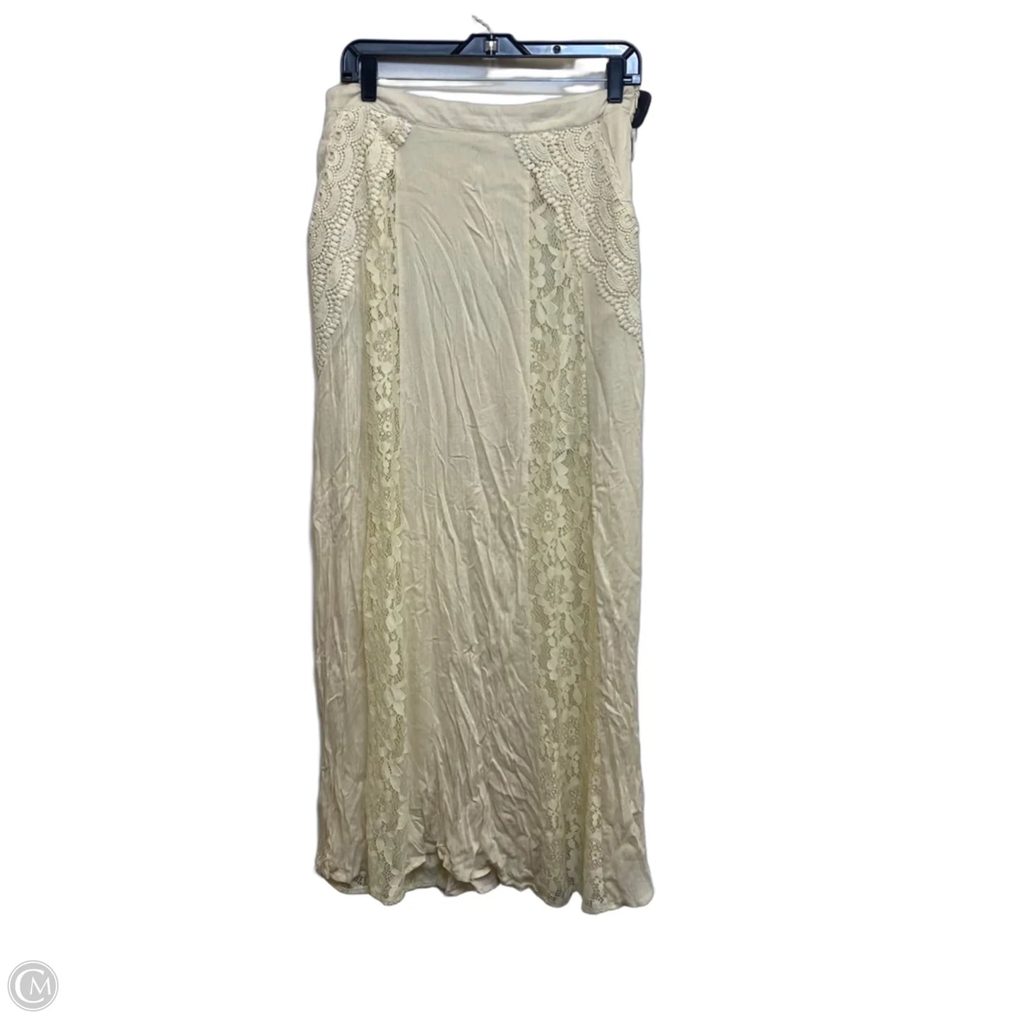 Skirt Maxi By One The Land In Tan, Size: L