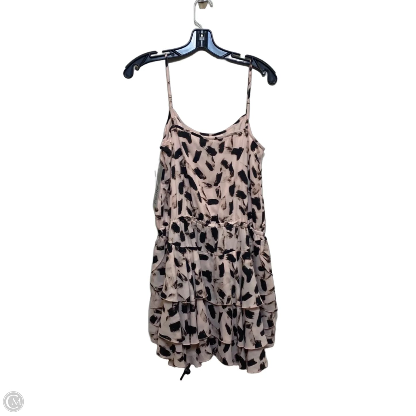 Dress Casual Short By Banana Republic In Black & Pink, Size: S
