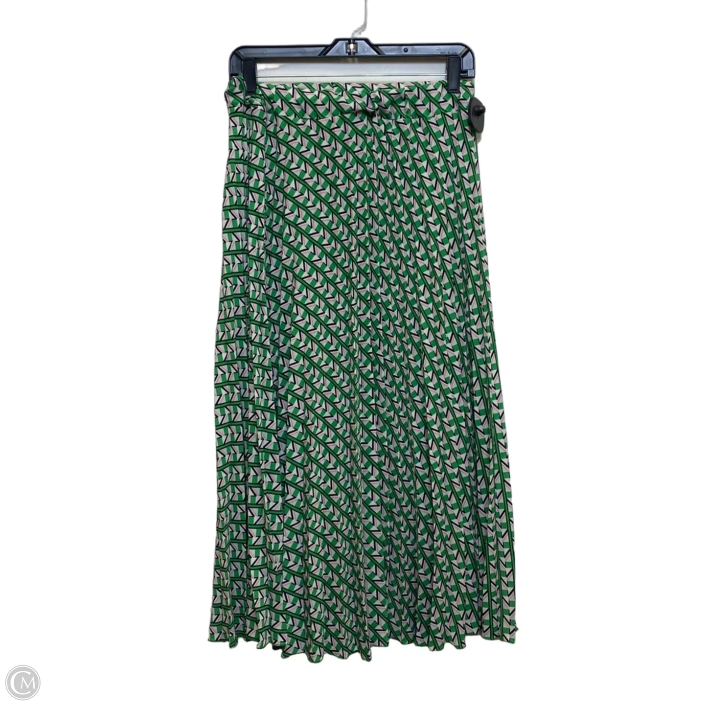 Skirt Maxi By Zara In Green & Pink, Size: S