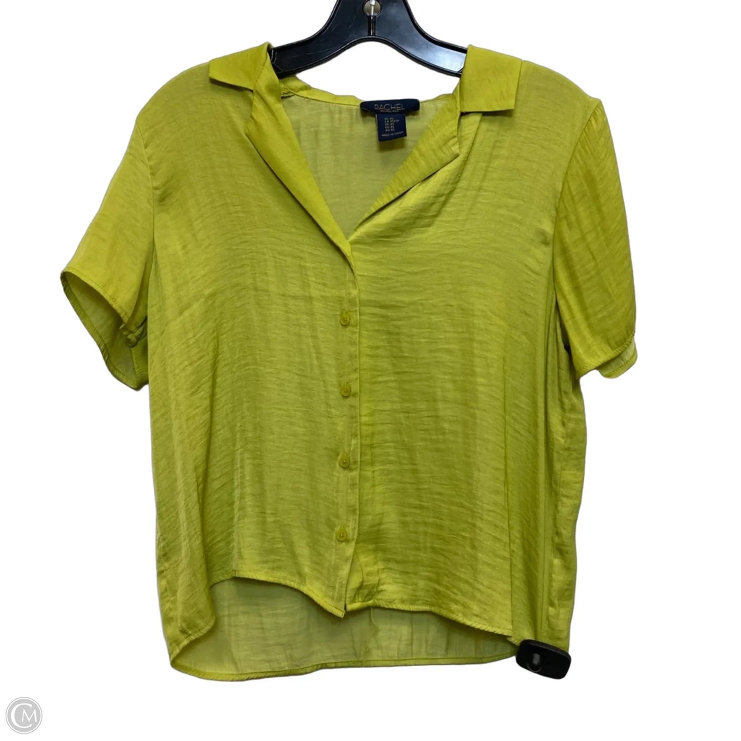 Top Short Sleeve By Rachel Roy In Green, Size: Xs
