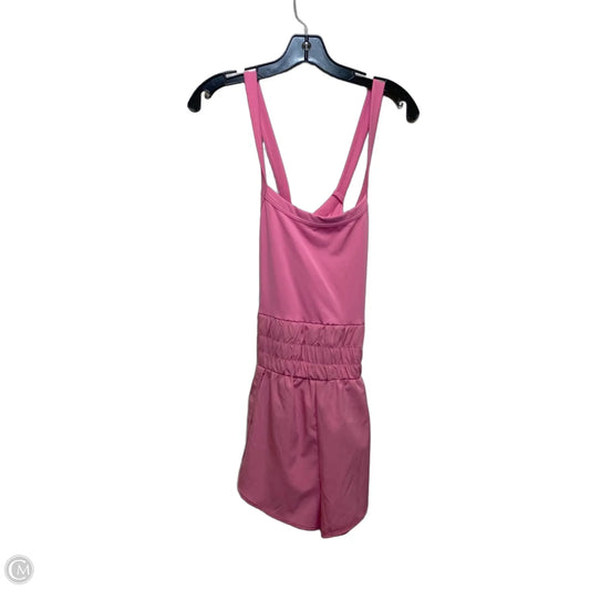 Athletic Romper By New In In Pink, Size: S