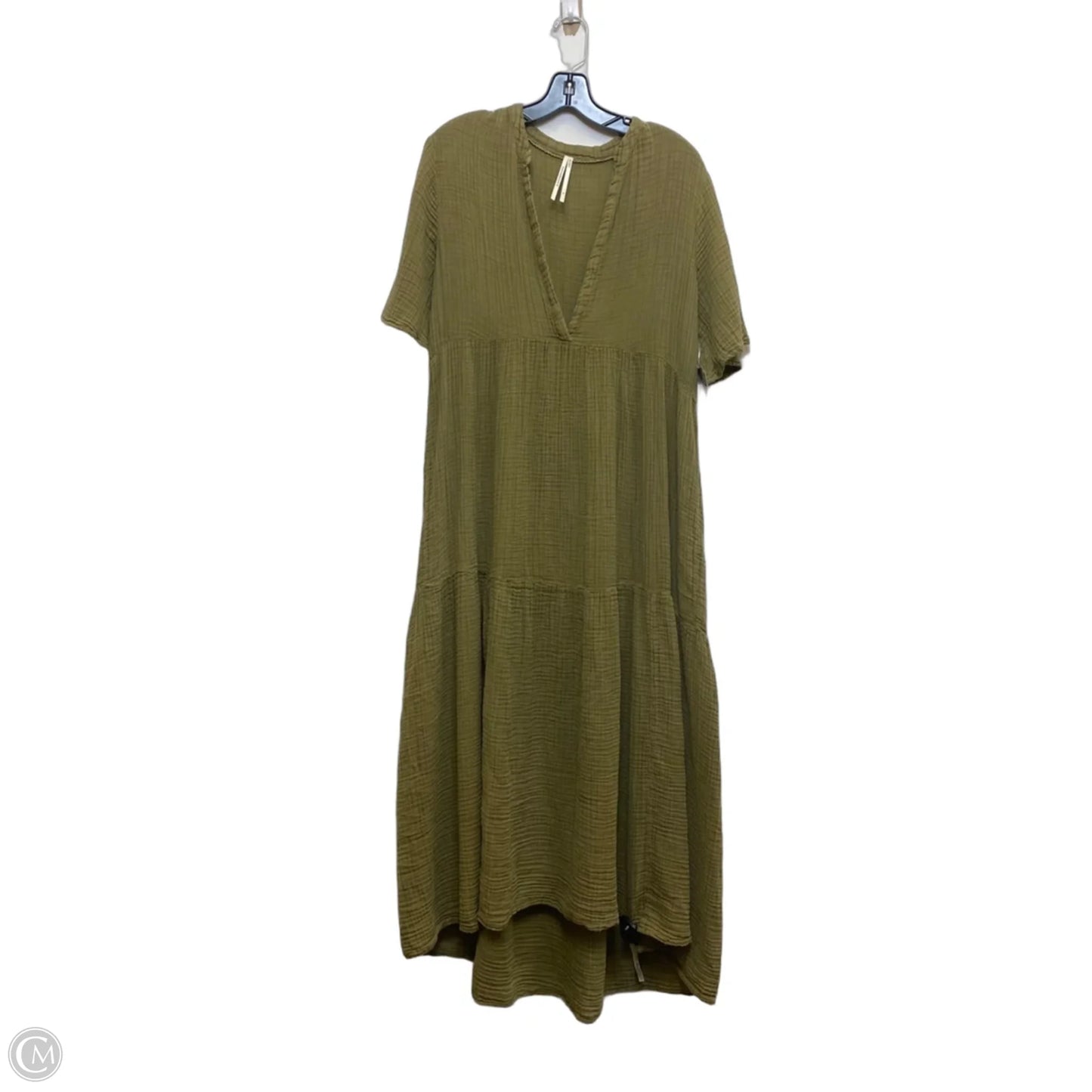 Dress Casual Maxi By Anthropologie In Green, Size: M