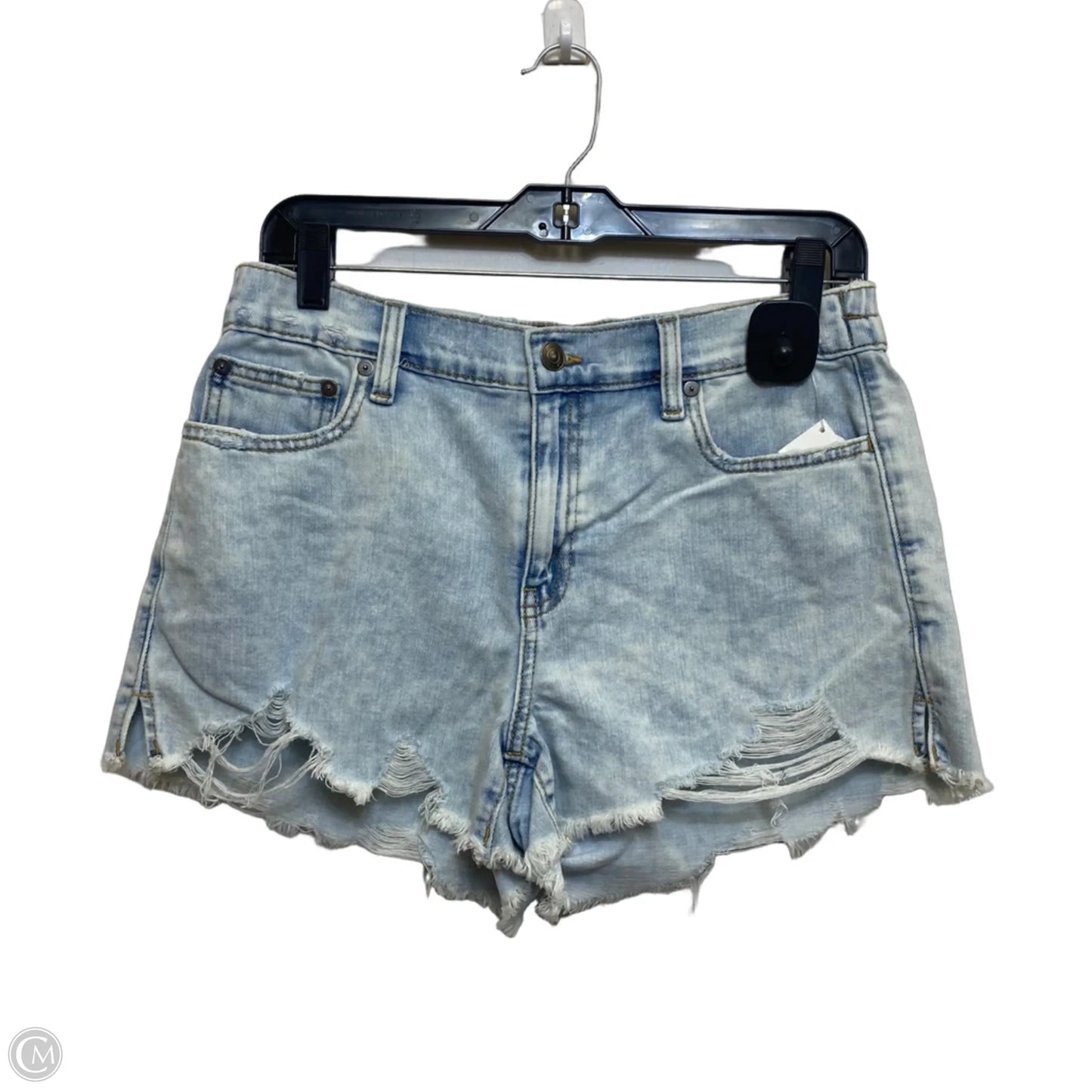 Shorts By Aerie In Blue Denim, Size: M