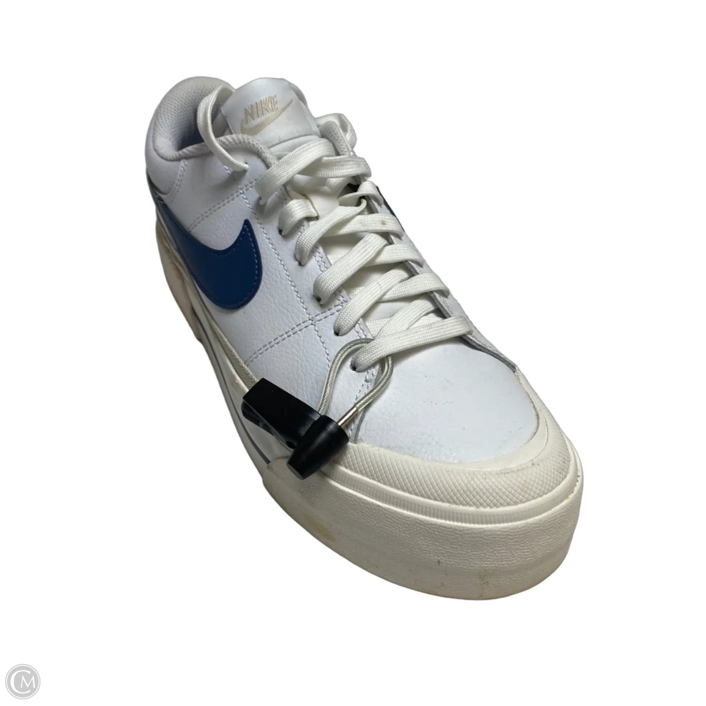Shoes Sneakers By Nike In Blue & White, Size: 10
