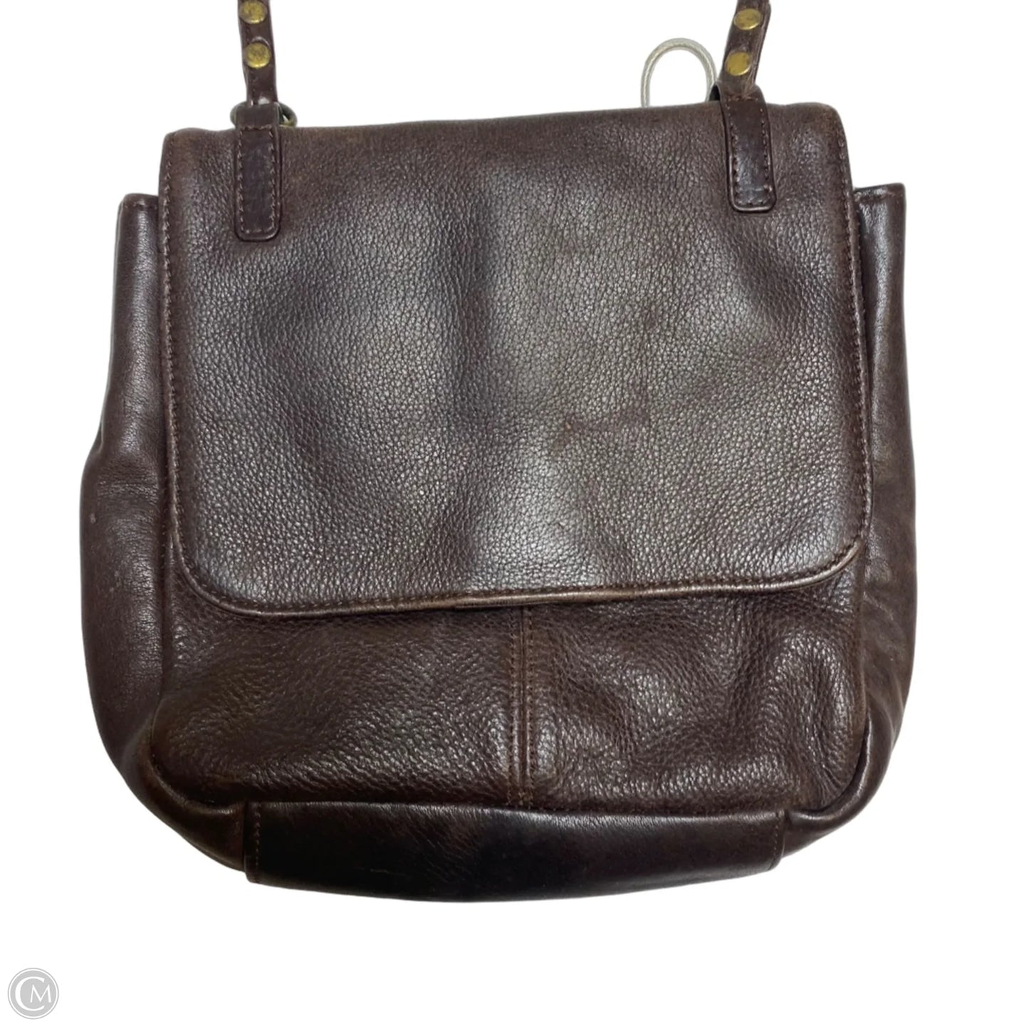 Crossbody Leather By Fossil, Size: Small