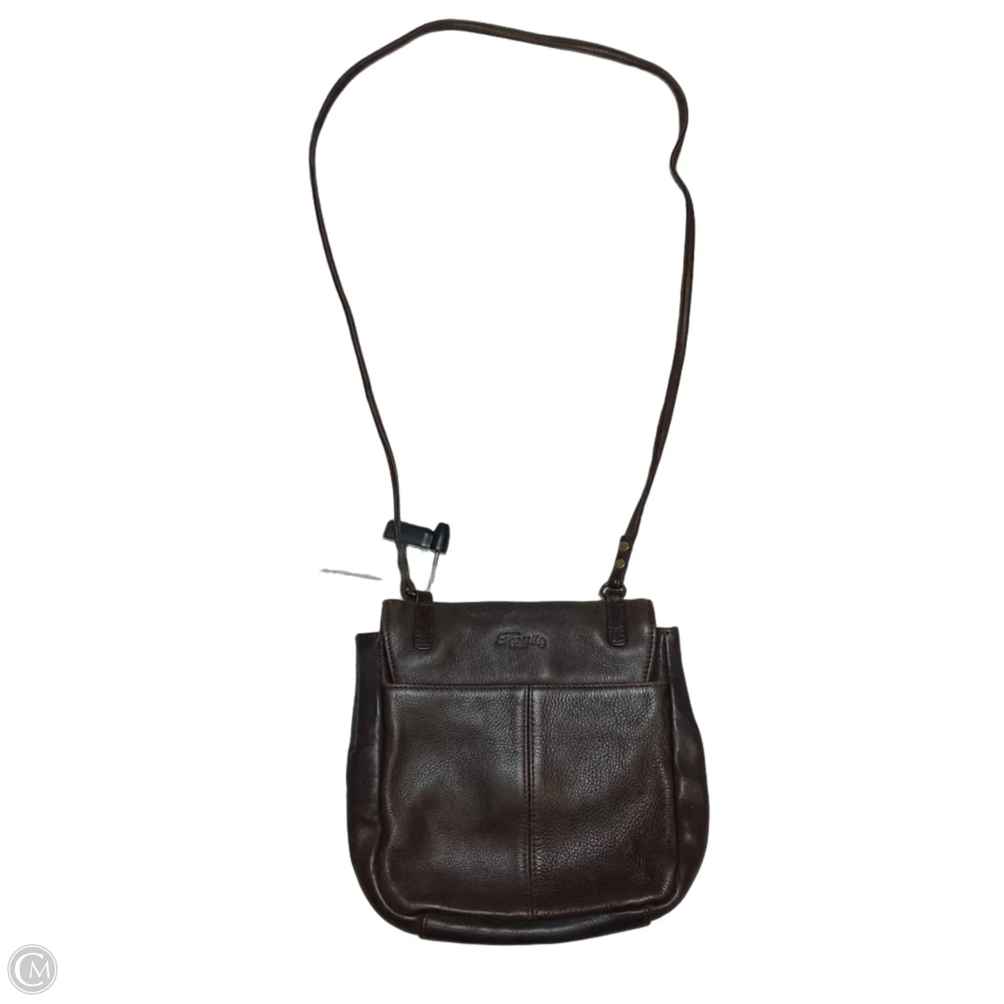 Crossbody Leather By Fossil, Size: Small