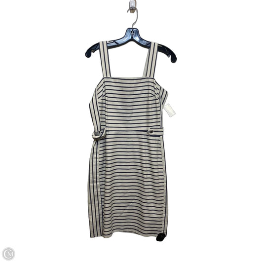 Dress Casual Short By Banana Republic In Blue & Cream, Size: S