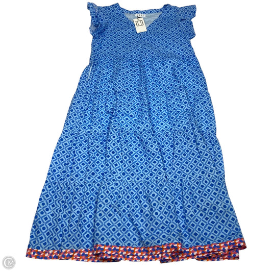 Dress Casual Midi By Thml In Blue, Size: L