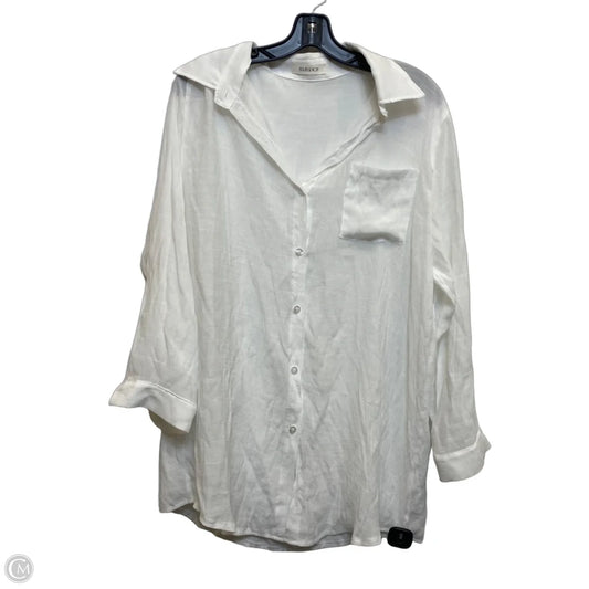 Top Long Sleeve By BSUBSEACH In White, Size: Osfm