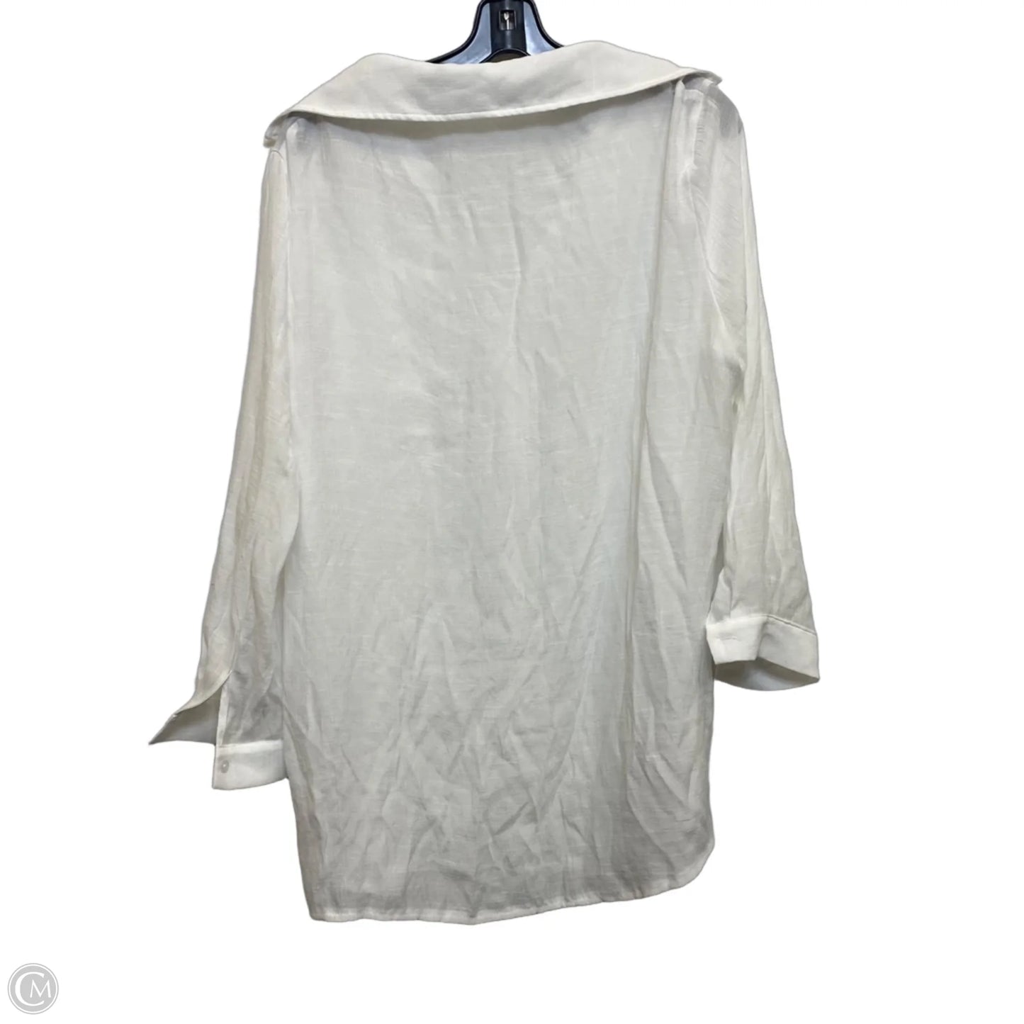 Top Long Sleeve By BSUBSEACH In White, Size: Osfm