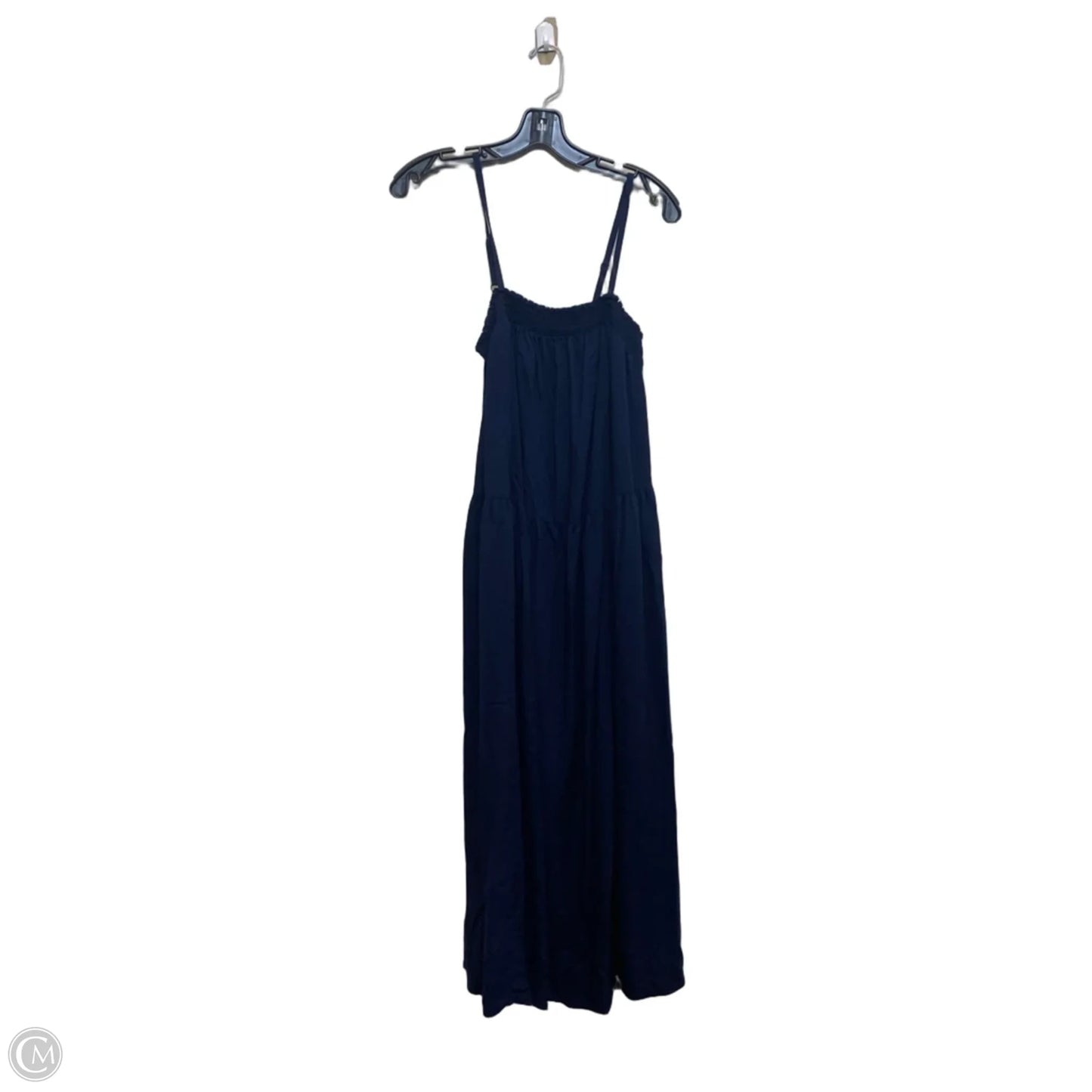 Dress Casual Midi By Old Navy In Navy, Size: M