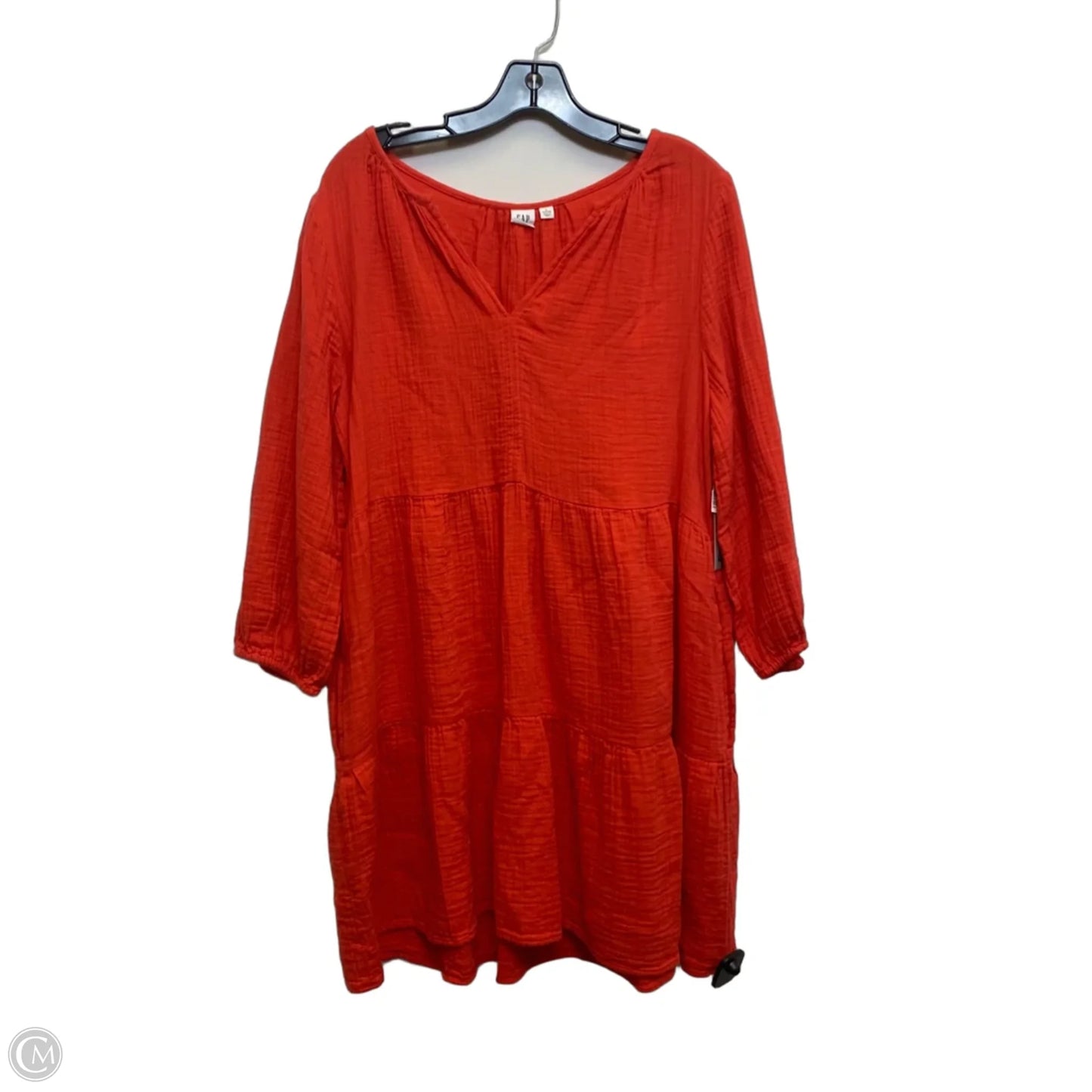 Dress Casual Short By Gap In Orange, Size: Lp
