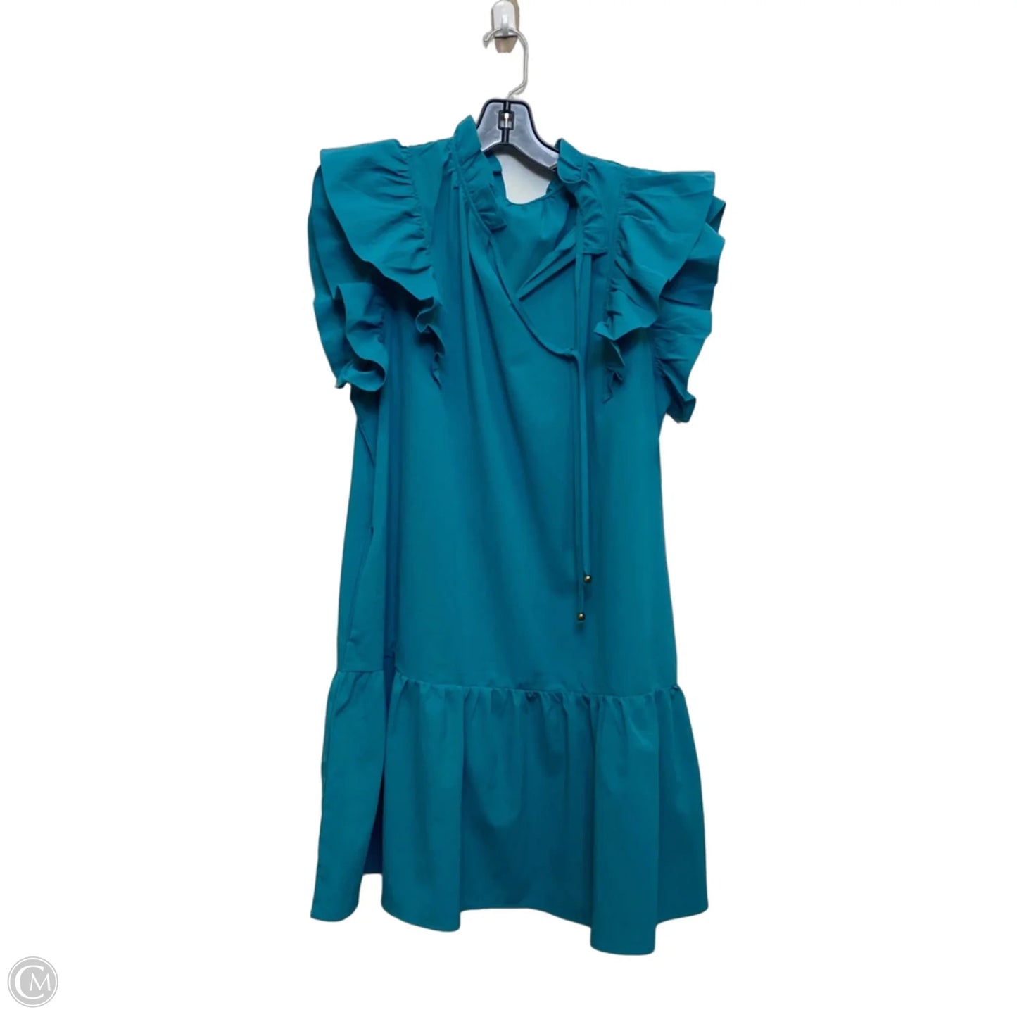 Dress Casual Short By Cmf In Blue, Size: Xl