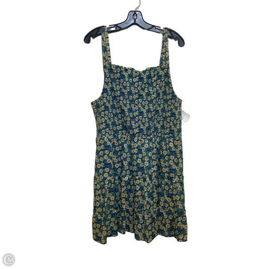 Dress Casual Short By Wild Fable In Blue, Size: Xxl