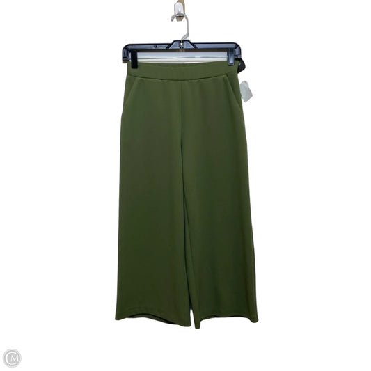 Pants Wide Leg By Versona In Green, Size: Xs