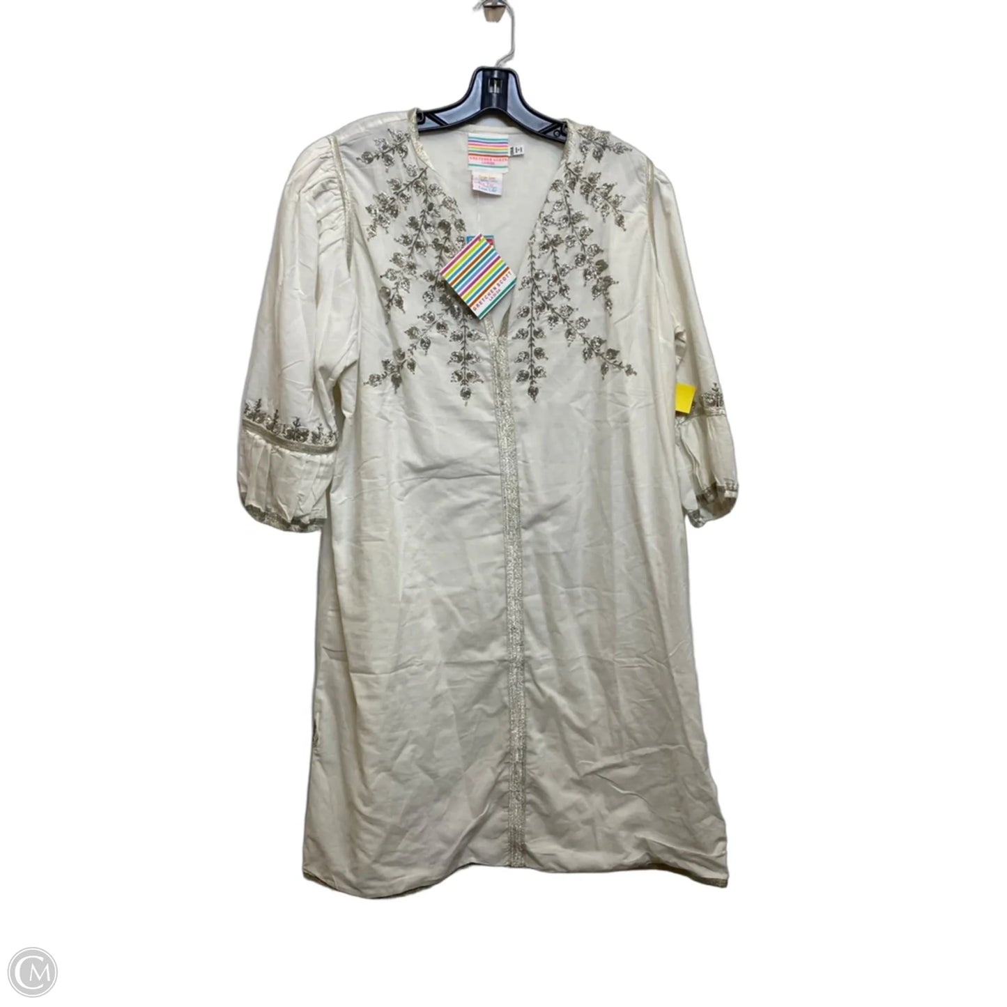 Dress Casual Short By Gretchen Scott In White, Size: 2x