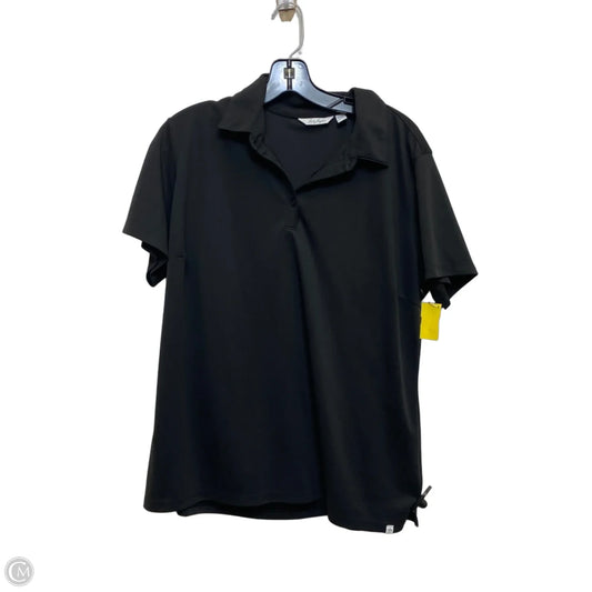 Athletic Top Short Sleeve By Lady Hagen In Black, Size: Xxl