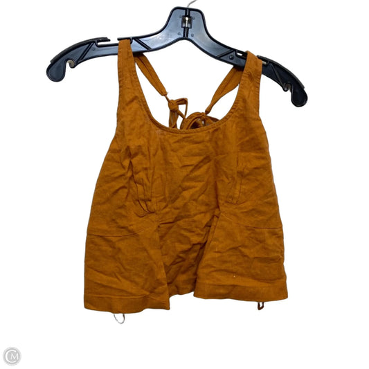 Top Sleeveless By Free People In Brown, Size: S