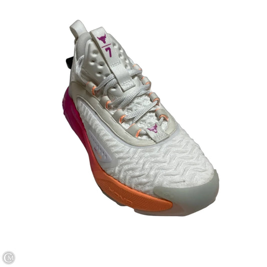 Shoes Athletic By Under Armour In White, Size: 8