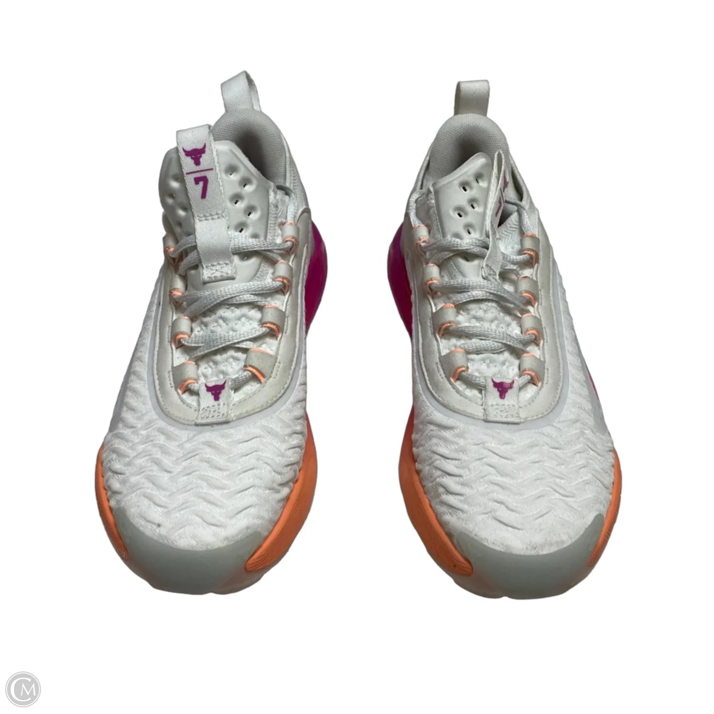 Shoes Athletic By Under Armour In White, Size: 8