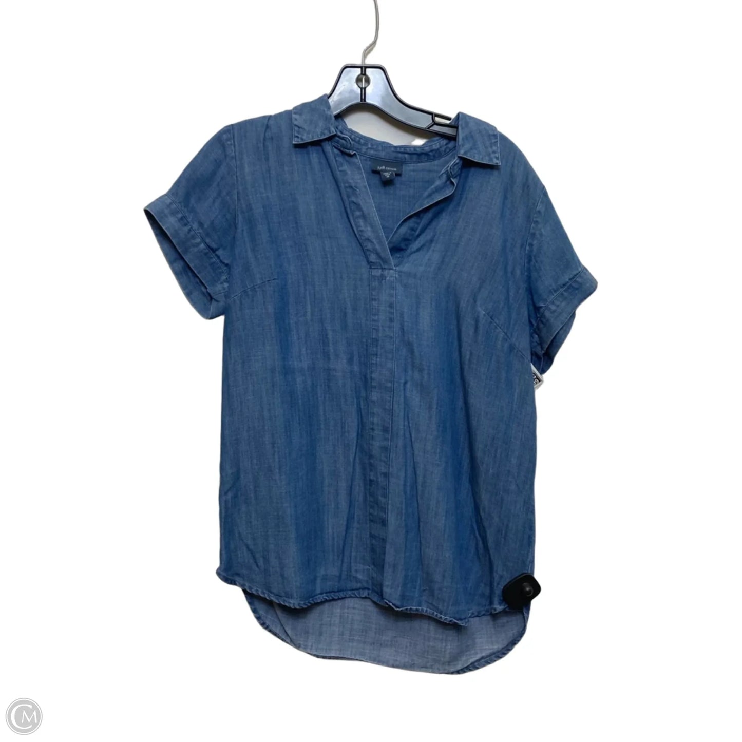 Top Short Sleeve By J. Jill In Blue, Size: Xs