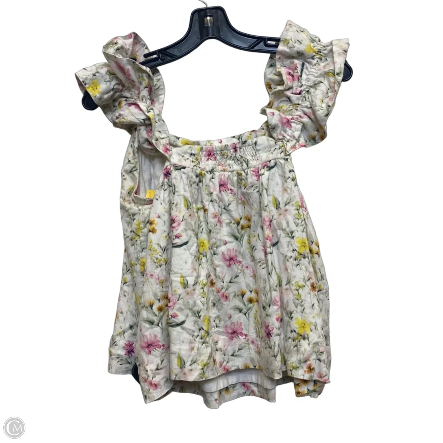 Shorts Set By Crown And Ivy In Pink & White, Size: S