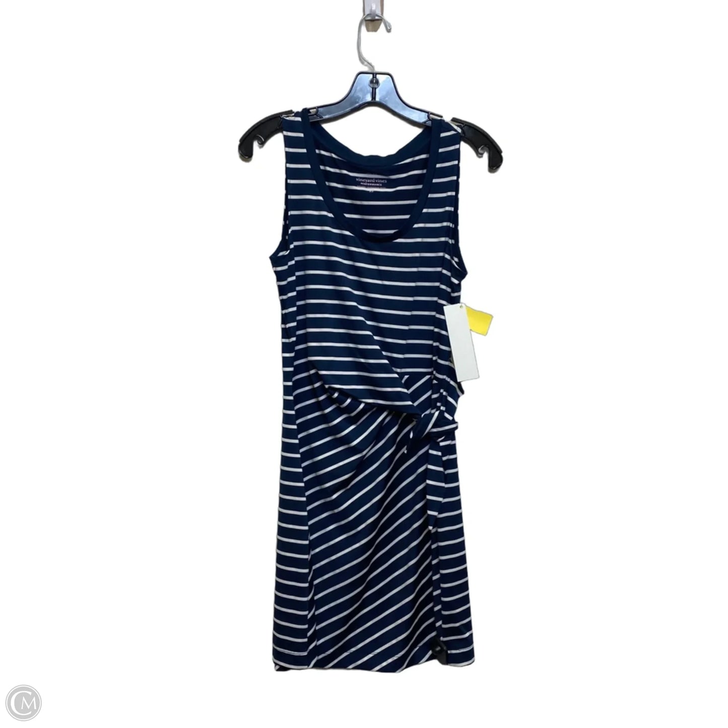 Dress Designer By Vineyard Vines In Blue & White, Size: Xs