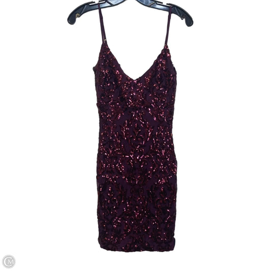 Dress Party Short By Windsor In Purple, Size: S