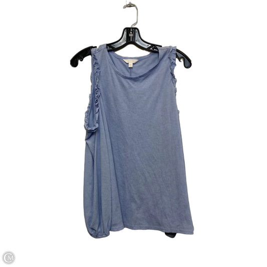 Top Long Sleeve By Lc Lauren Conrad In Blue, Size: Xxl