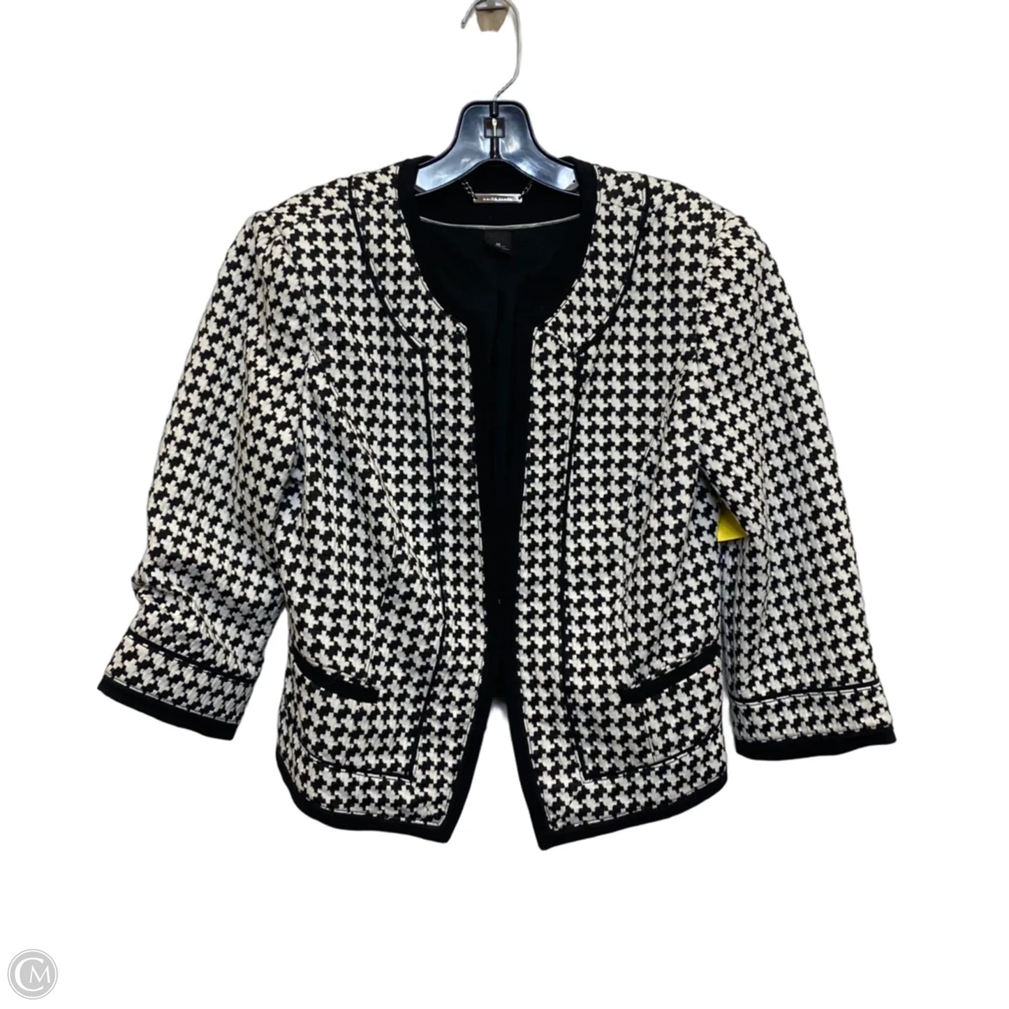 Blazer By White House Black Market In Black & White, Size: M