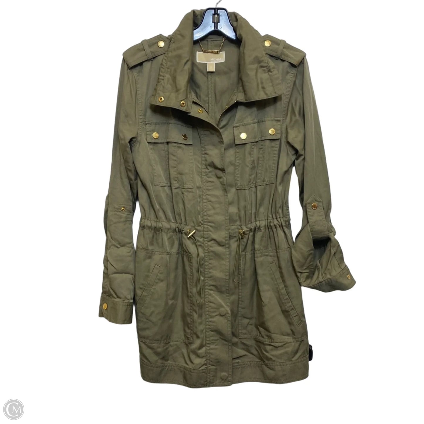 Jacket Utility By Michael By Michael Kors In Green, Size: S