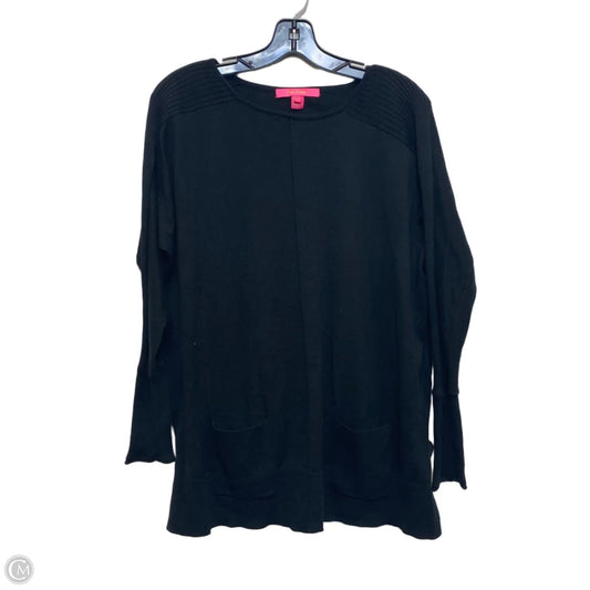 Top Long Sleeve Designer By Lilly Pulitzer In Black, Size: Xs