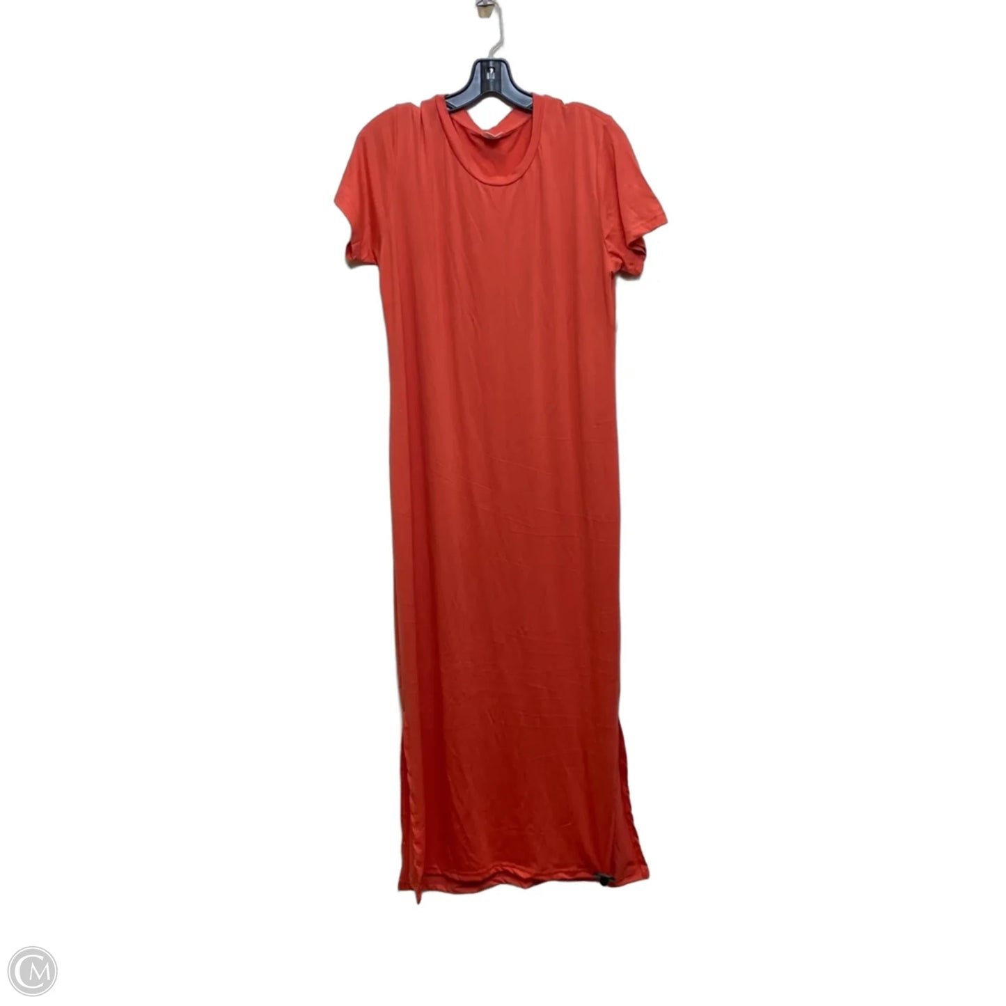 Dress Casual Maxi By Real Essentials In Pink, Size: L