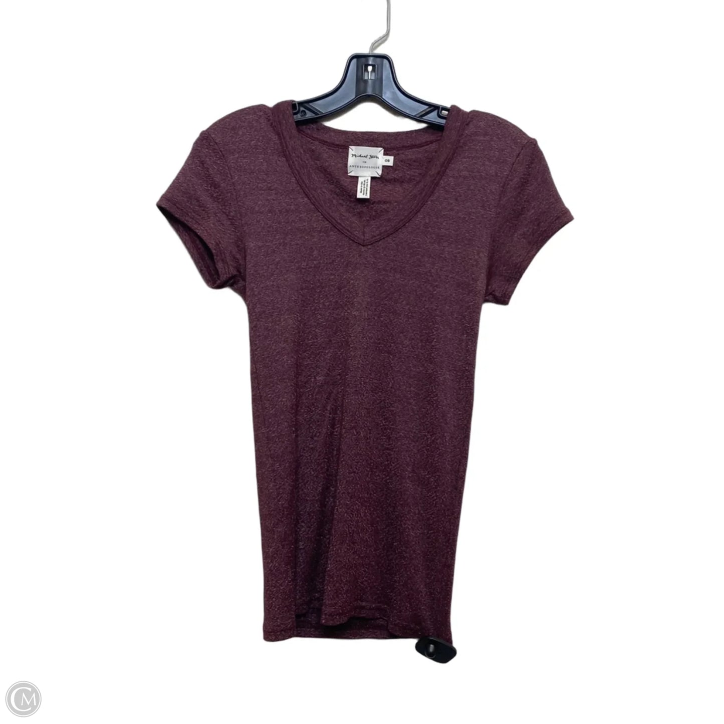 Top Short Sleeve Basic By Michael Stars In Red, Size: Osfm