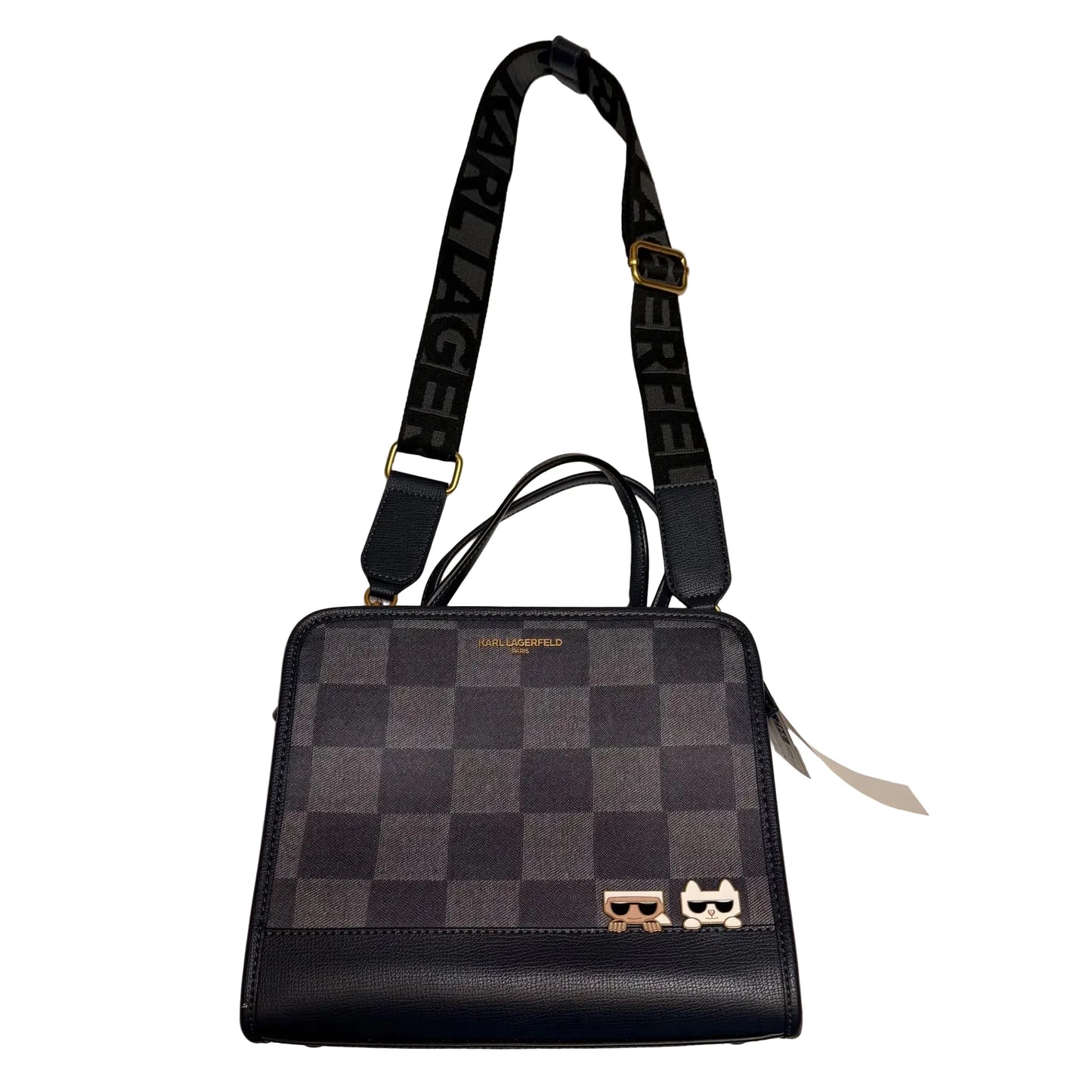Crossbody Designer By Karl Lagerfeld, Size: Medium