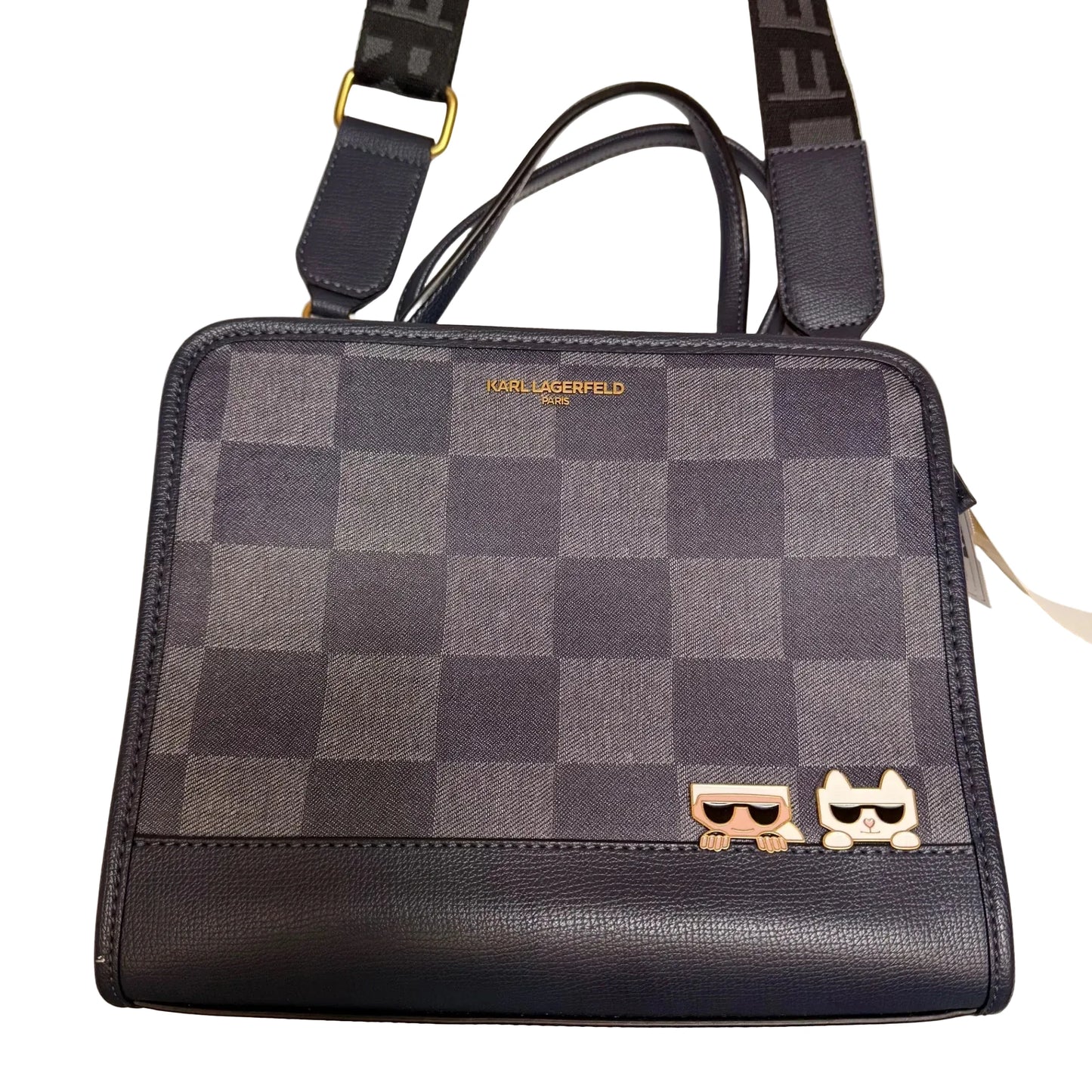 Crossbody Designer By Karl Lagerfeld, Size: Medium