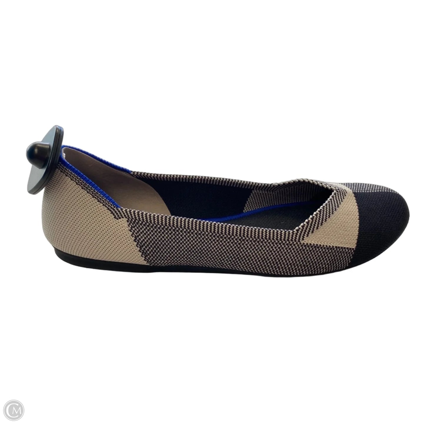 Shoes Designer By Rothys In Black & Grey, Size: 9