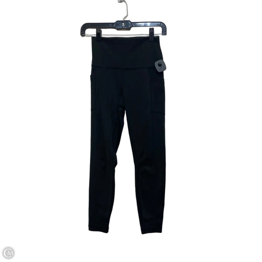 Athletic Leggings By Yogalicious In Black, Size: S