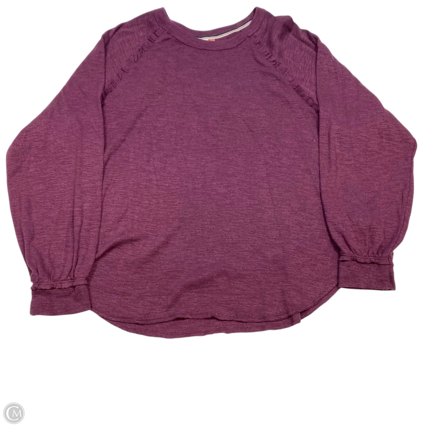 Top Long Sleeve By Pilcro In Purple, Size: Xl