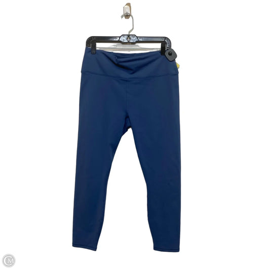 Athletic Leggings By Fabletics In Blue, Size: Xl