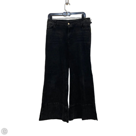 Pants Corduroy By So Me In Black, Size: L