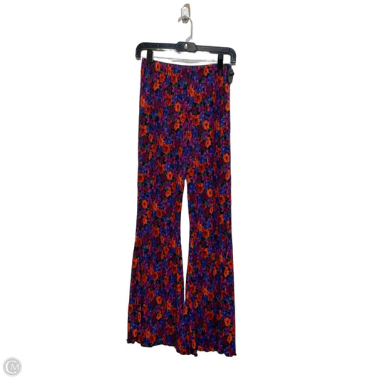 Pants Wide Leg By Wild Fable In Orange & Purple, Size: S