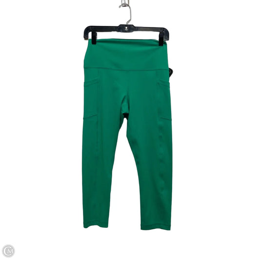 Athletic Leggings By Yogalicious In Green, Size: M