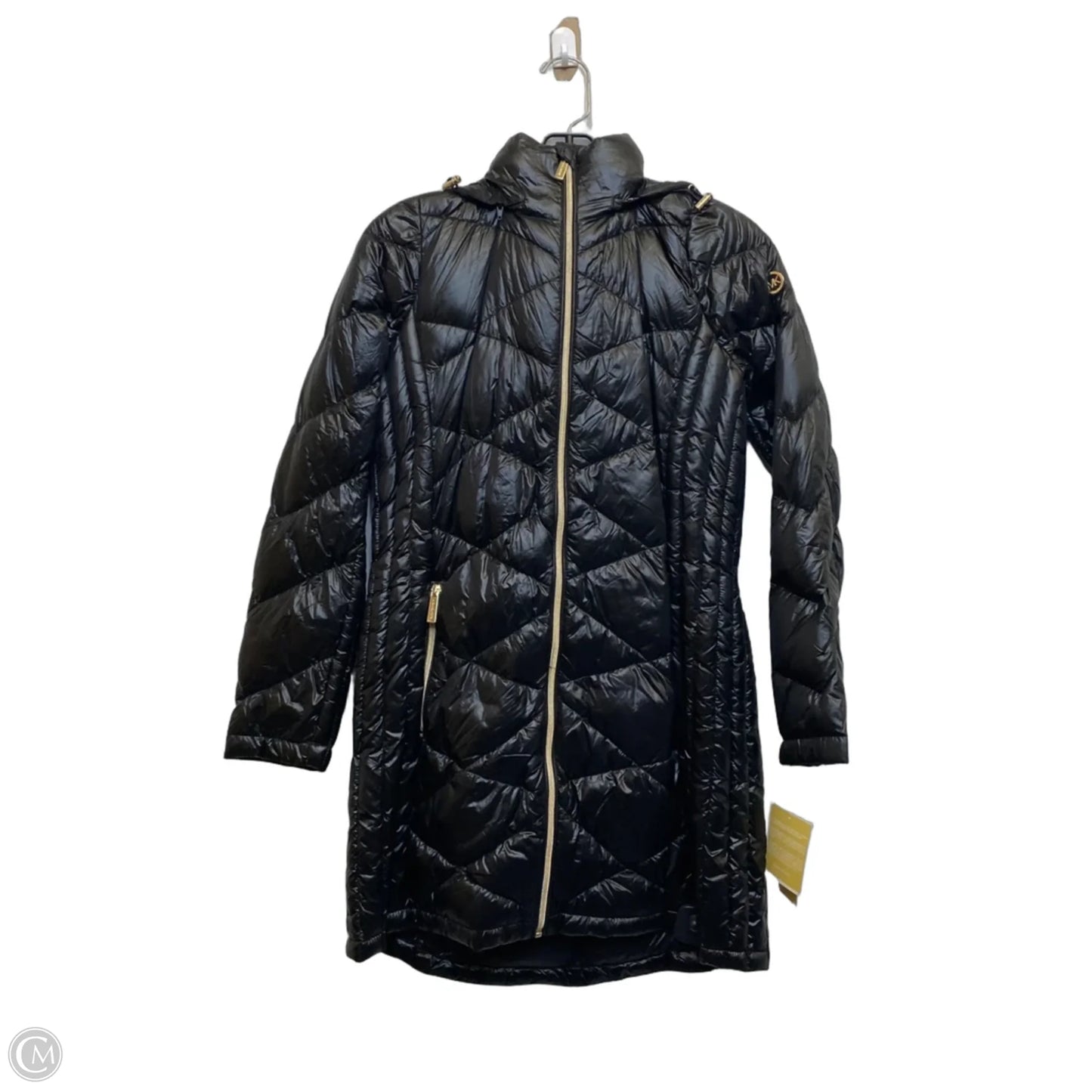 Coat Puffer & Quilted By Michael By Michael Kors In Black, Size: M