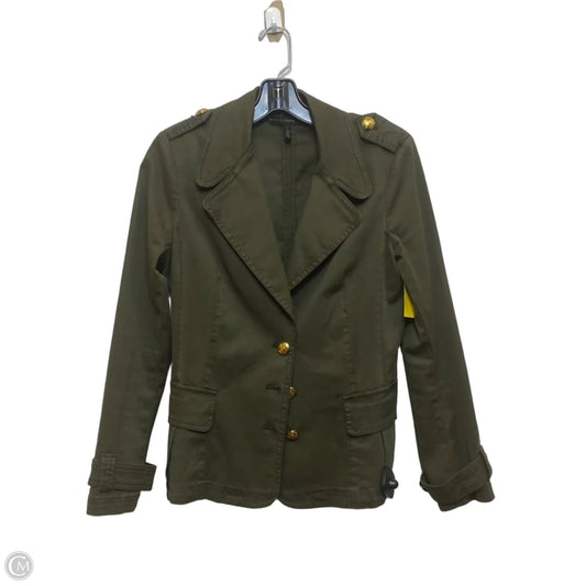Blazer By White House Black Market In Green, Size: Xs